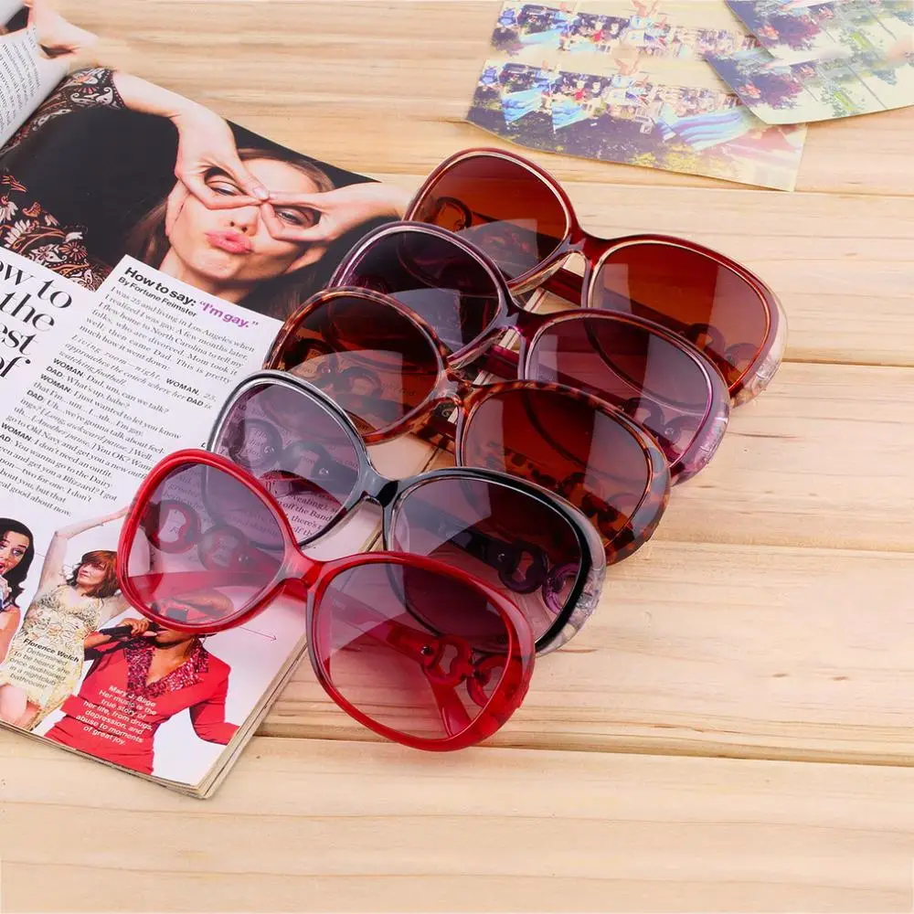 Женские Ретро градиентные цветные солнцезащитные очки многоцветные винтажные
