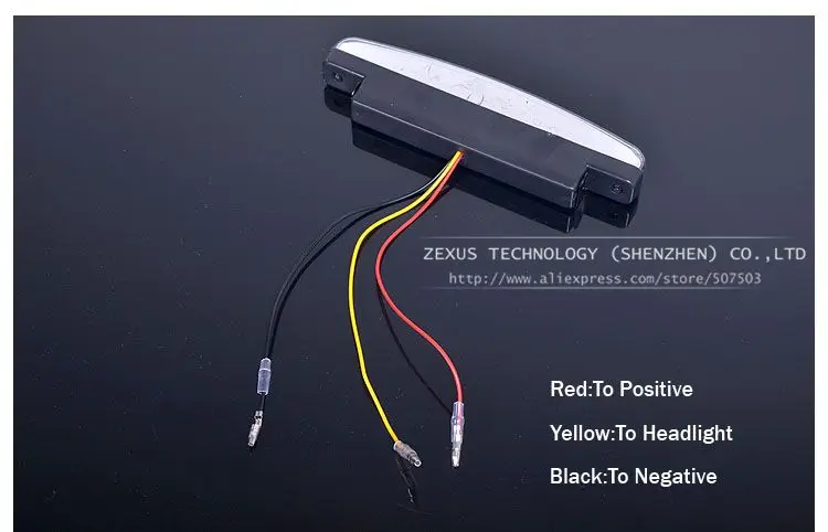 2 X 8 из светодиодов DRL дневного бег освещение противотуманные фары для KIA Ford с