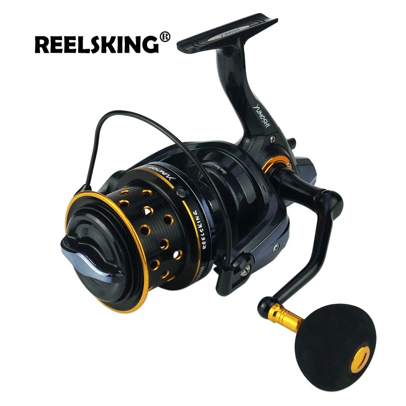 Катушка REELSKING металлическая для ловли карпа и соленой воды 10000|Рыболовные