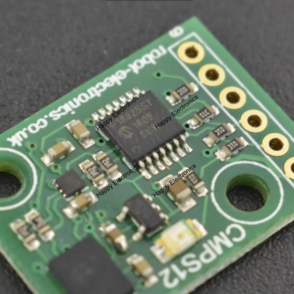 DFRobot компенсация наклона магнитный компас CMPS12 3 ~ 5 В BNO055 последовательных I2C с оси
