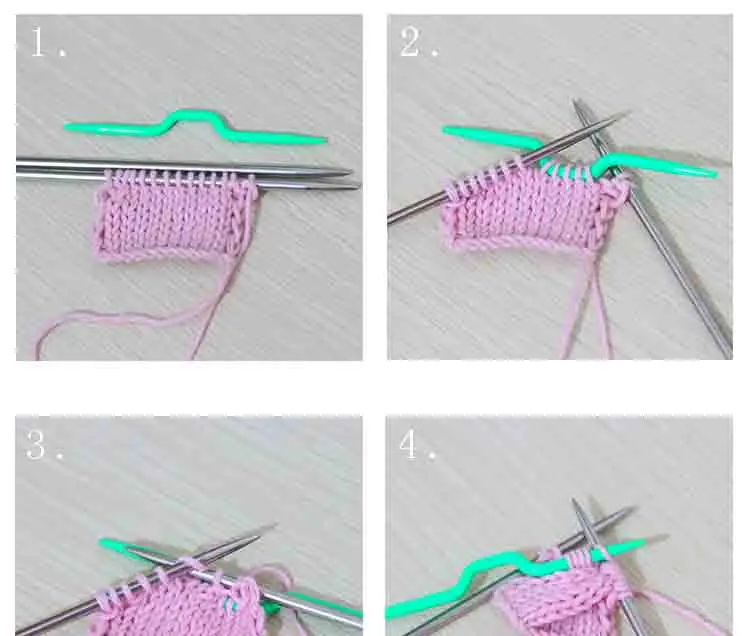 3 размера АБС-пластик крючки для вязания крючком спицы свитер глушитель