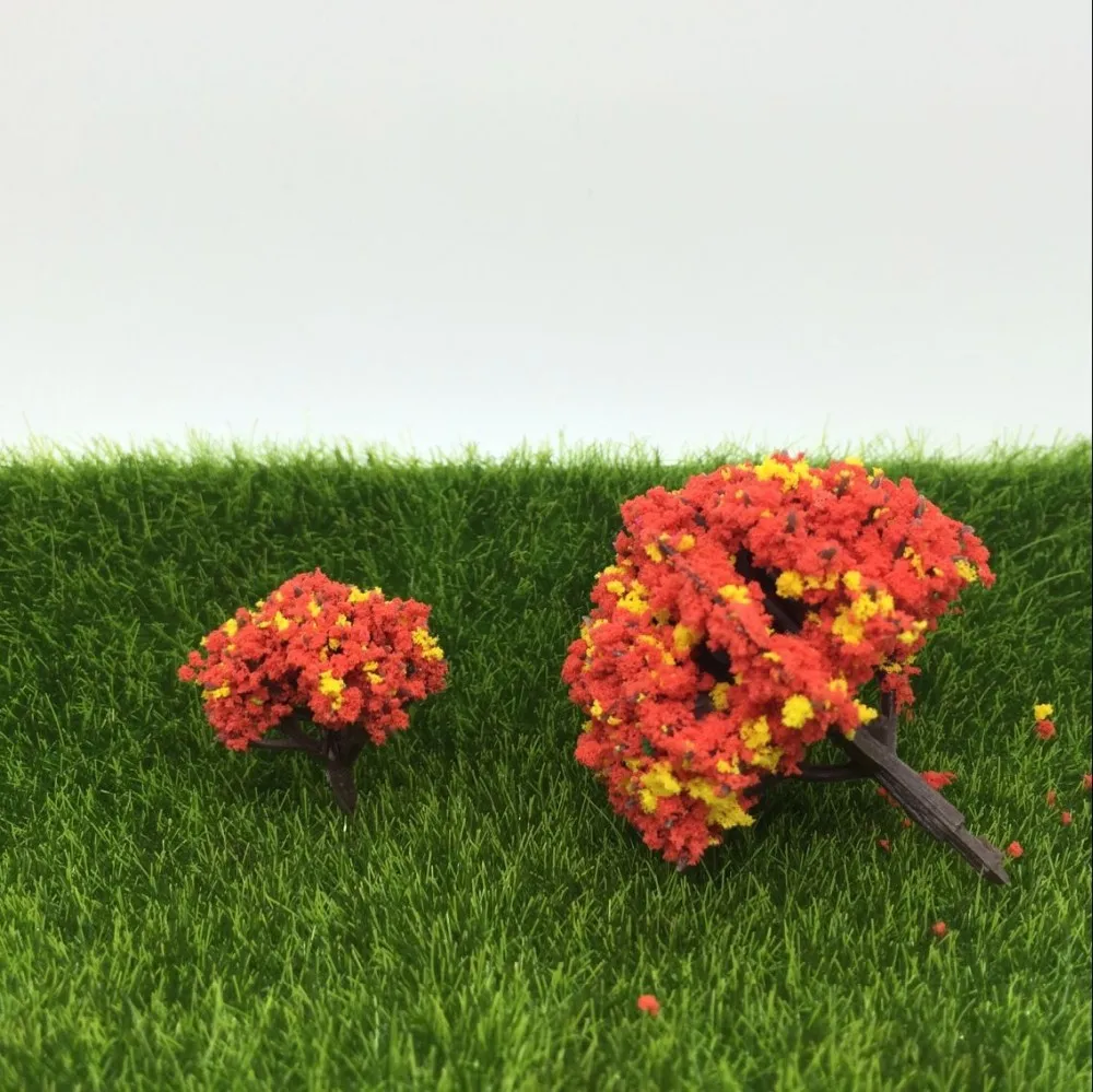 20 шт. 30 мм + 40 имитация дерева бонсай искусственные растения миниатюрный пейзаж