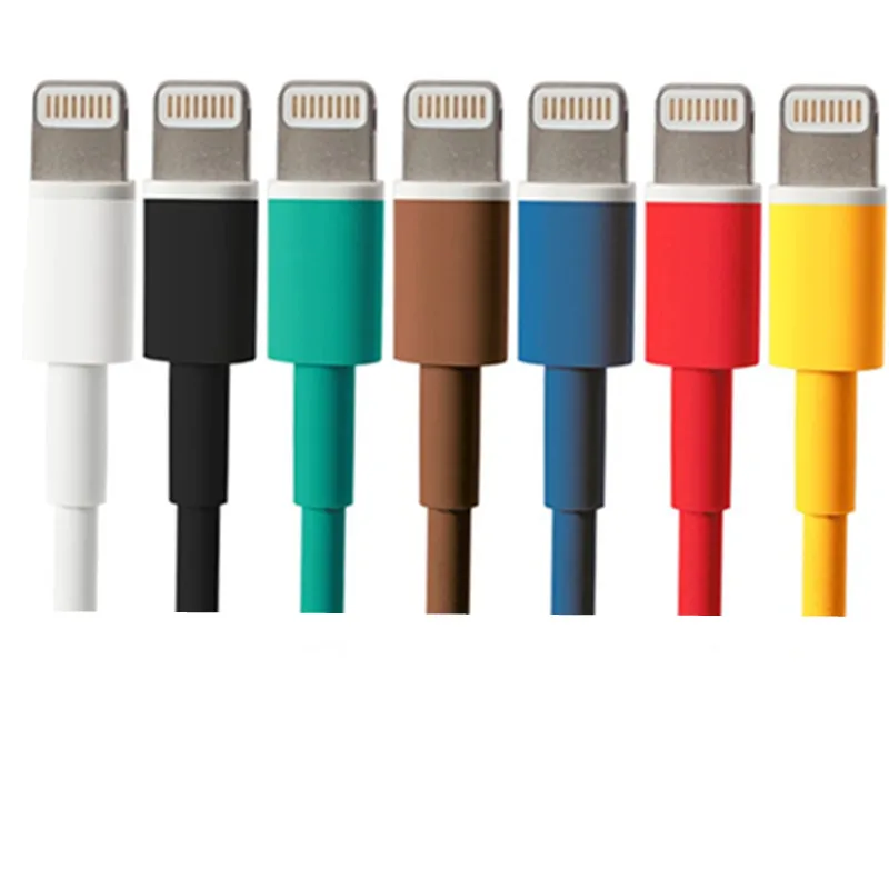 1 м термоусадочная трубка рукав для iPad iPhone 5 6 7 8 USB кабель для зарядки и передачи данных Fix 5 цветов разные термоусадочные трубки изоляция