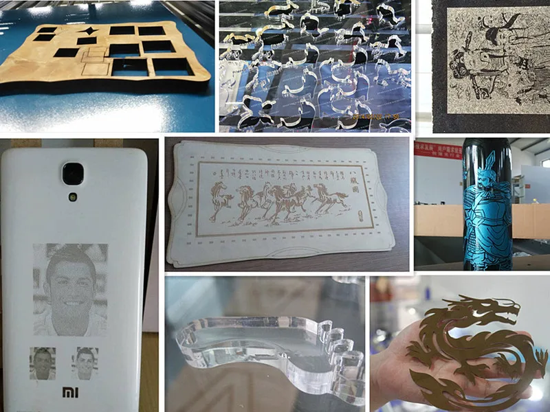 Экономический 1200*900 мм лазерная гравировка металл и дерево пластик камень