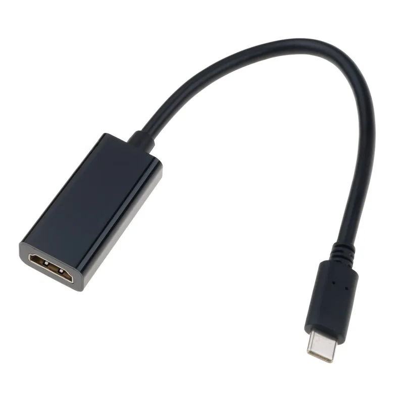Популярный адаптер с USB C на HDMI совместимый 4K Type 3 1 кабель переходник штырь гнездо