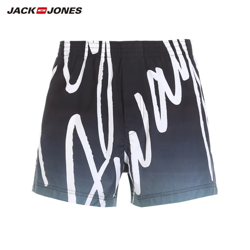 JackJones мужские 100% хлопковые шорты боксеры с принтом домашняя одежда трусы 218392555 |
