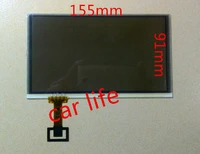 5 pieces black 6 5 inch 8 pins 15490 15591mm glass original touch screen panel digitizer lens panel