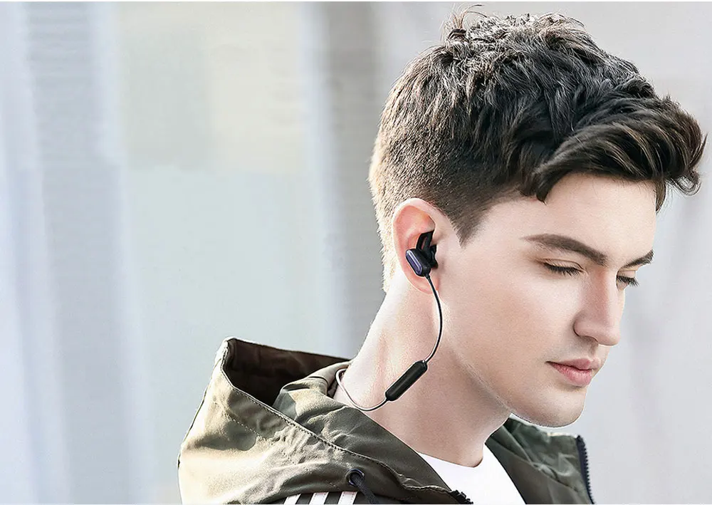 Оригинальная Xiaomi Mi Спортивная Bluetooth гарнитура легкая Изысканная 11 часов длительная батарея дизайн наушники IPX4 водонепроницаемый