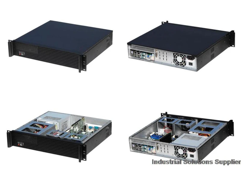 

New 2U 400L Firewall Server Computer Case Aluminum Panel Atx Power Supply