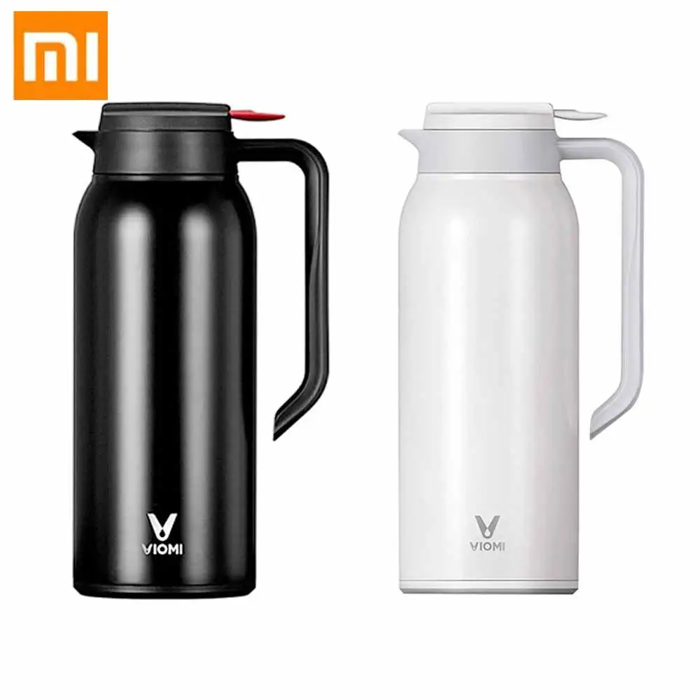 Xiaomi VIOMI 1.5L термос чашки Mijia нержавеющая сталь вакуумный термос Бутылка 24 часа колба портативная изоляция чайник для воды