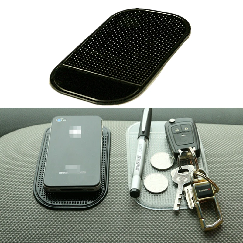 Автомобильный липкий гелевый коврик держатель для телефона волшебная приборная