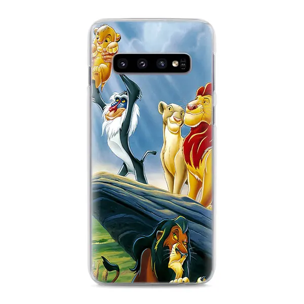 15 Король Лев Hakuna Matata чехол для телефона s для samsung Galaxy S10e S10 S8 S9 Plus M10 M20 M30 A50 S6 S7 Edge жесткий чехол - Цвет: 15