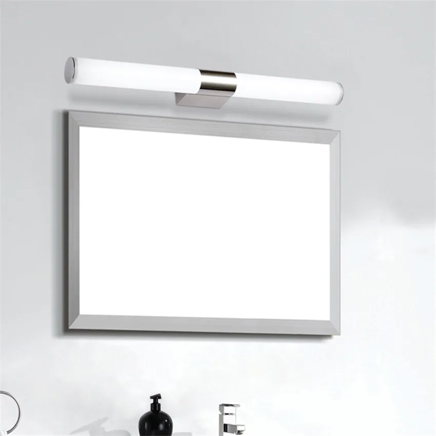 Модное зеркало для ванной Led освещение настенное бра Светильники спальни макияж