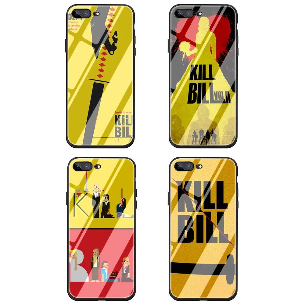 Чехол Kill Bill из закаленного стекла для телефона чехол iPhone SE 2020 5 5s 6 6s Plus 7 8 X XR XS 11 Pro