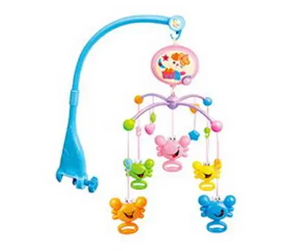 Хит продаж детские погремушки в кроватке игрушки Музыкальный детский мобильный