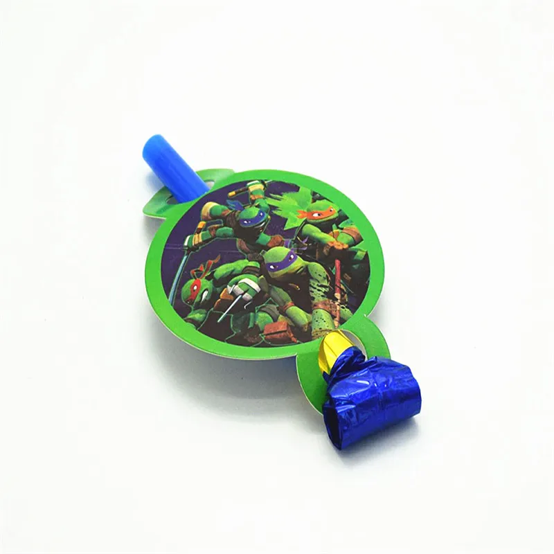 6 шт одноразовые украшения для подростков Черепашки Ниндзя тема вечерние шум