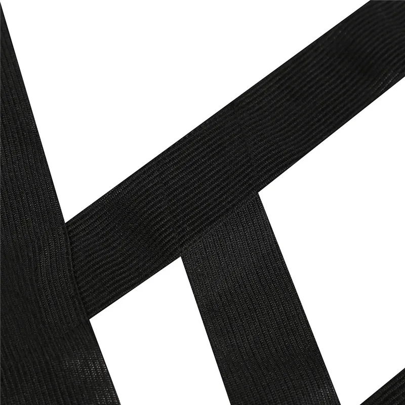 Feeshow Gothic Sexy Men Hombre Lingerie Halter Neck Elastic Hollow-out Body Chest Harness Bondage BDSM Man Costume Belt Shapers |