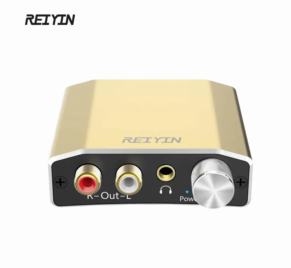 

Reiyin DAC 192kHz 24bit Optical Coaxial Audio Converter for HD TV DVD XBOX PS4 Game console