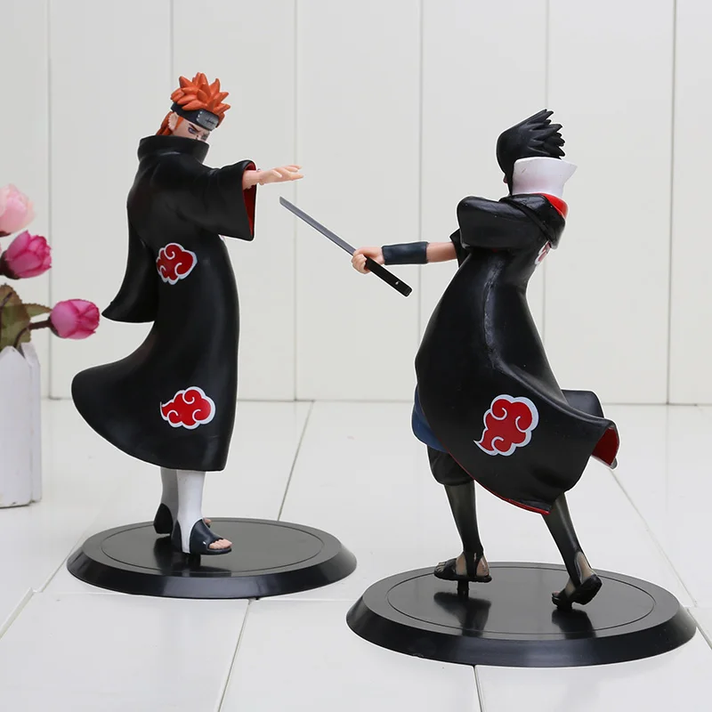 28 см Наруто Shippuden боль Наруто фигурка сасуке Узумаки Наруто ПВХ Коллекционная модель фигурки для друзей подарки