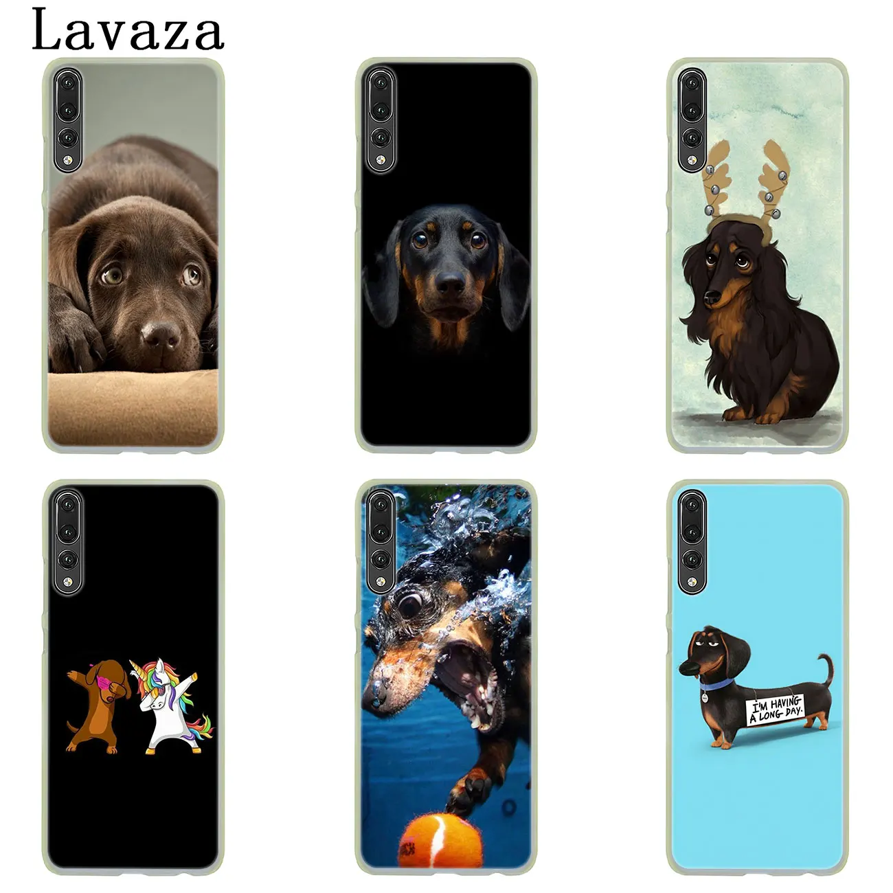 Жесткий чехол для телефона Lavaza Dachshund dog Для huawei P30 P20 Pro P9 P10 Plus P8 Lite Mini P smart Z