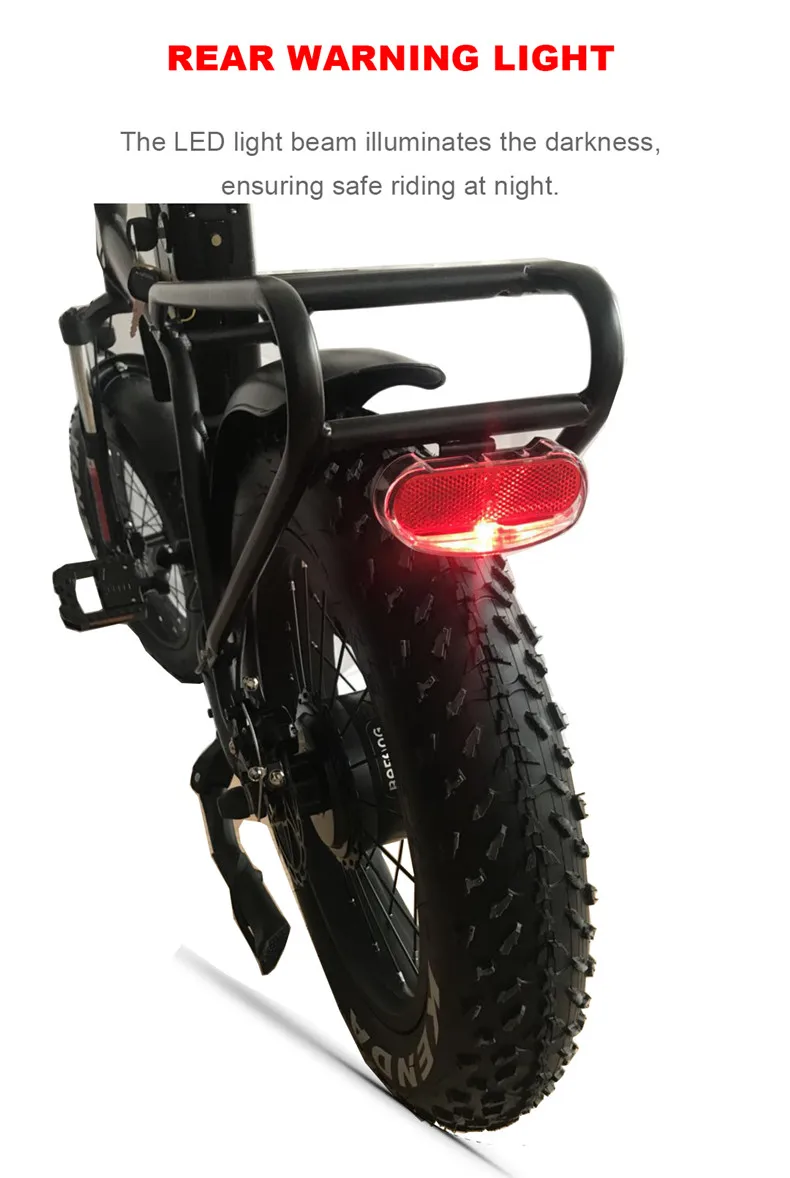 20 дюймов электрический велосипед 48v500w bafang мотор TFT lcd fat ebike складной Электрический горный велосипед пляж снег 4,0 Fat tire велосипед