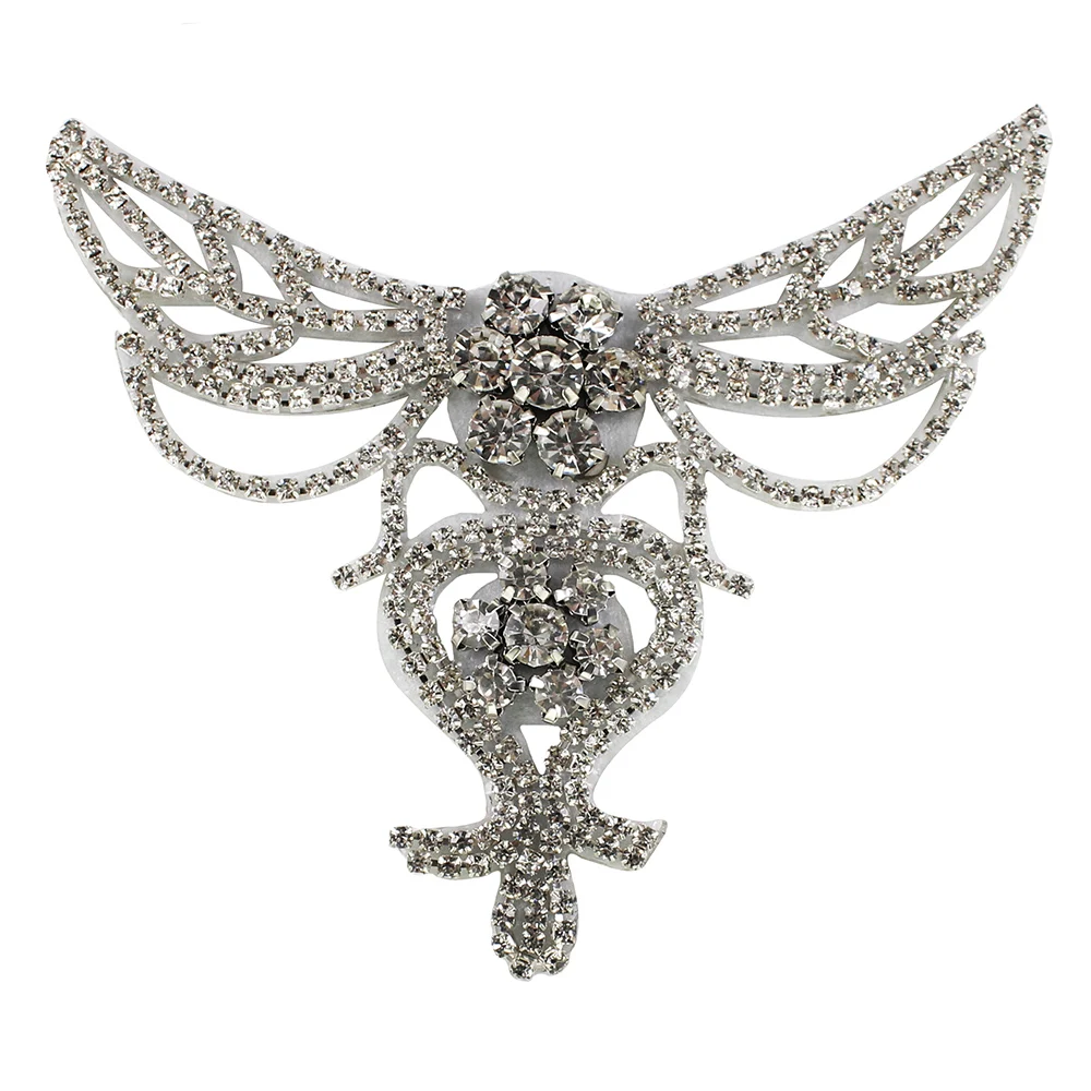 

Стразы со стразами и бабочками; нашивки; модное свадебное платье; тапочки с аппликацией; Прошитые аксессуары; 10 шт.