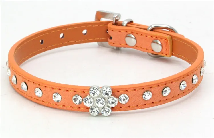 Genuine leather Traumdeutung маленькие ошейники для кошек ожерелье с котенком аксессуары для животных поводок товары для собак ошейники Стразы collier huisdier - Цвет: Genuine leather