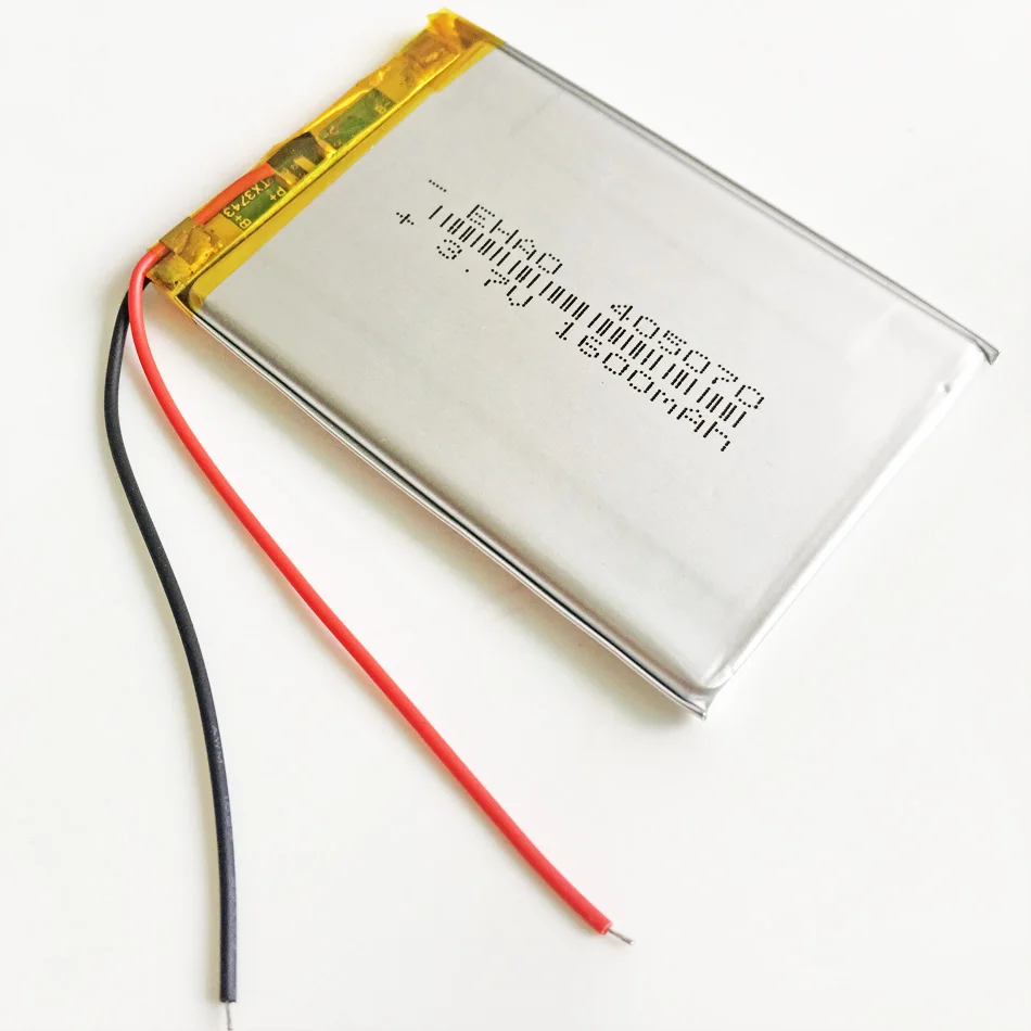10 x шт 3 7 V 1600mAh литий полимерная ионная аккумуляторная батарея для электронных