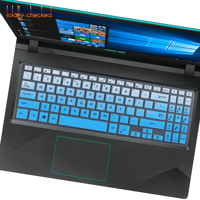fadeblue Обложка клавиатуры для ноутбука для Asus VivoBook 15 YX560U Y5000 X507 x507uf X507U X507UA X507UB X507UD x560ud X560 15,6 дюймов кожи - Цвет: fadeblue