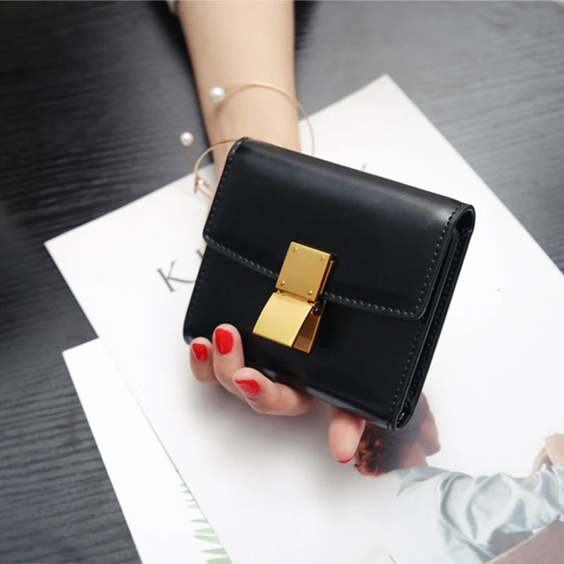 Женский кошелек из спилка зеленого цвета простые маленькие многофункциональные