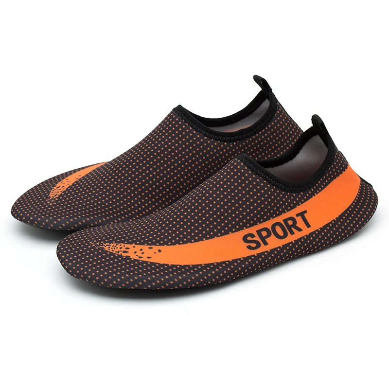 Кроссовки для плавания на открытом воздухе быстросохнущие дышащие спорта мужчин