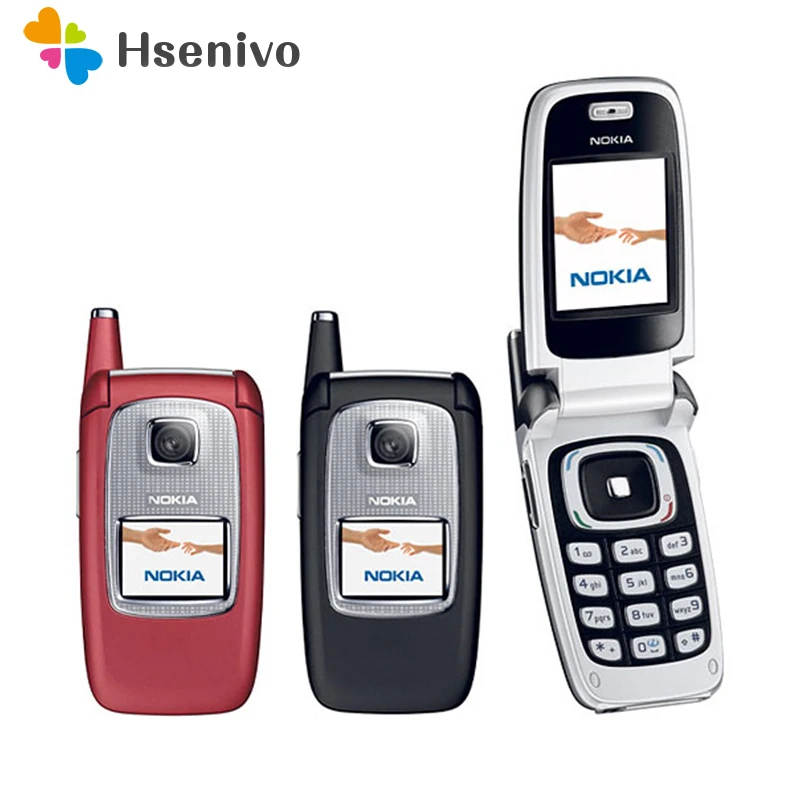 Nokia 6103 Восстановленный Оригинальный телефон отремонтированный мобильный