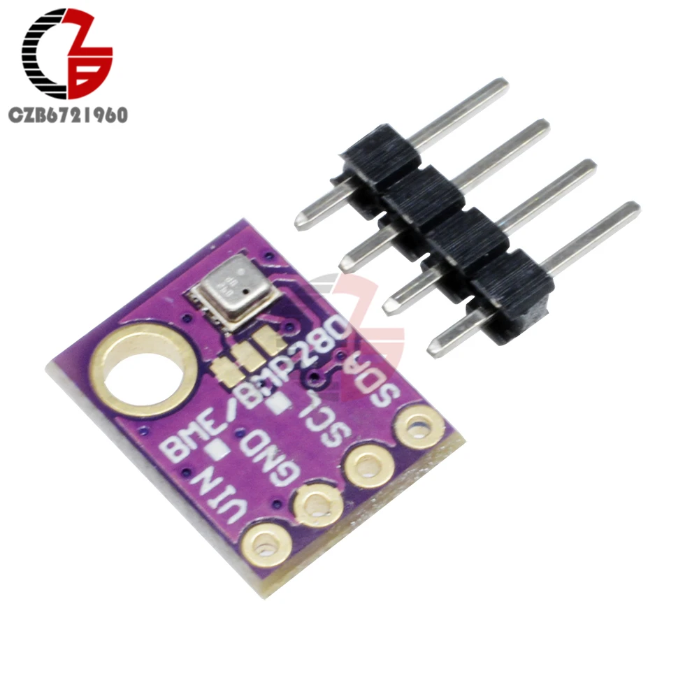 Модуль датчика атмосферного давления I2C SPI 1 8 5V для барометра термостата|Датчики
