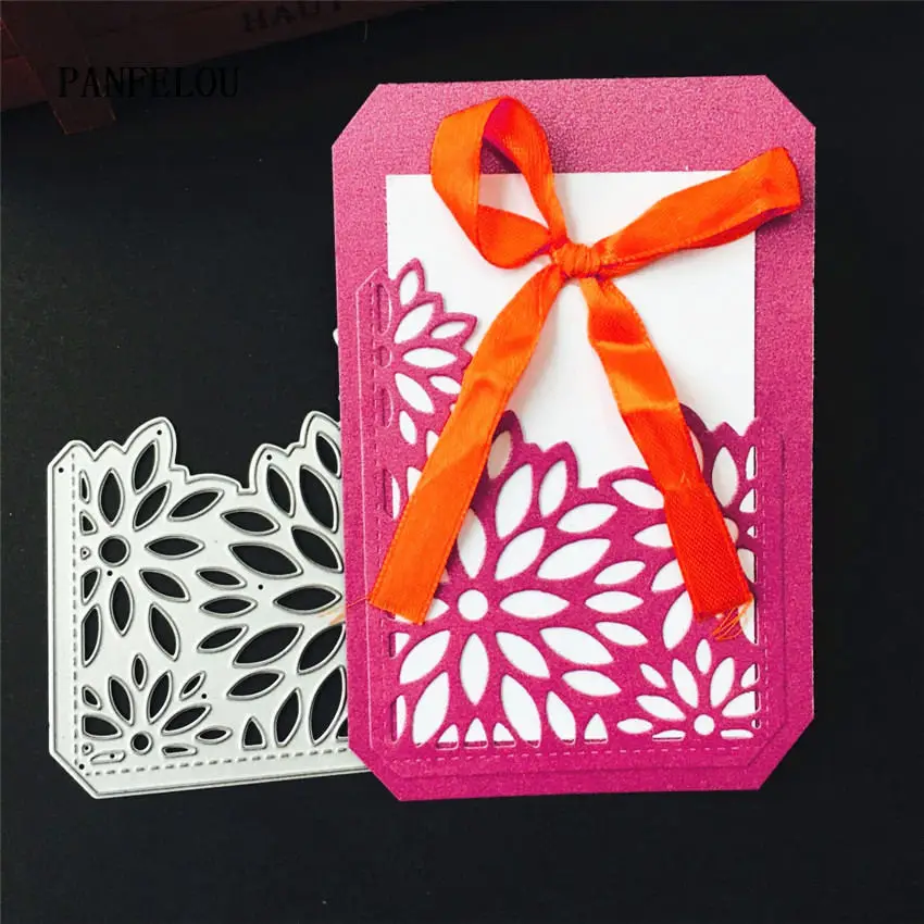 PANFELOU оставляет конверт бумажные штампы для высечки Металлическое Ремесло