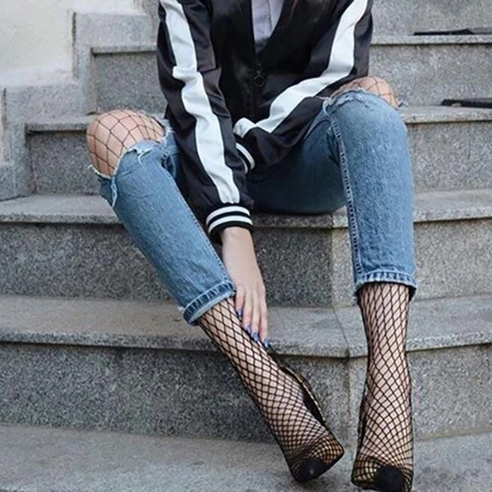 Горячие сексуальные женские сетчатые ажурные колготки вечерние Клубные носки |