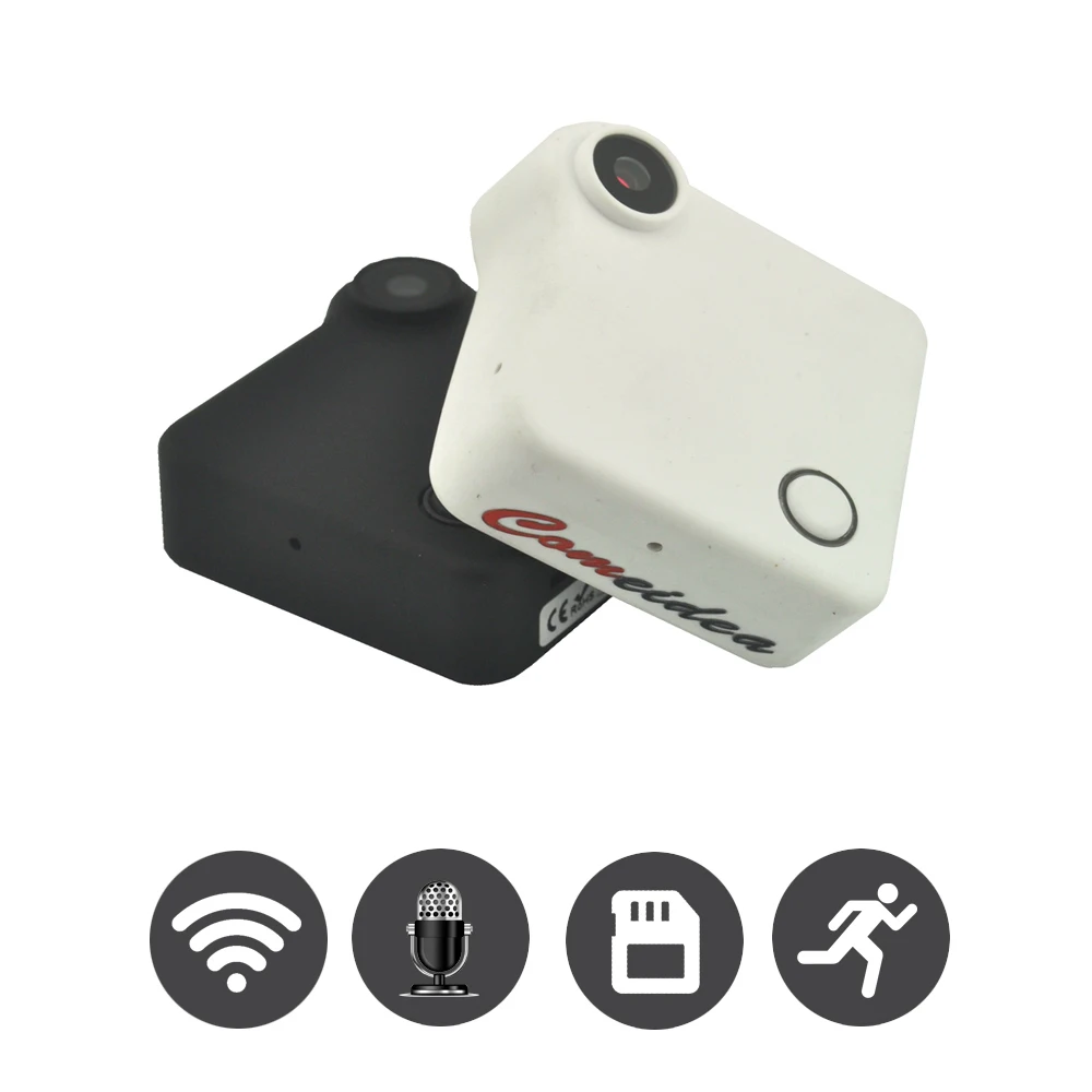 C1 мини веб-камера wifi P2P IP мини-камера DV видео рекордер мульти портативная камера HD 720P датчик движения велосипедный корпус микро мини DV
