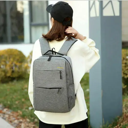 

Unisex Anti-Theft bag Backpack Travel Business School Bag Rucksack +USB Port