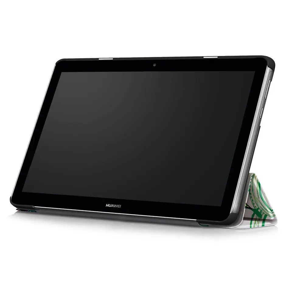 Чехол для huawei MediaPad T3 10 AGS-W09 AGS-L09 AGS-L03 9," обложка чехол Funda для чехол для игровой площадки 2 9,6 Тонкий флип чехол+ Защитная пленка на экран+ подставка для ручек