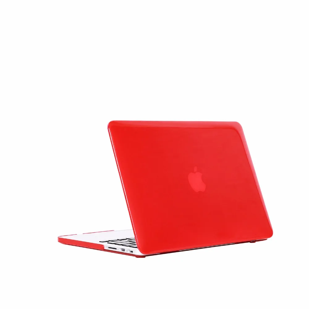 RYGOU прорезиненный матовый кристально чистый жесткий чехол для Macbook Pro 15 с CD-ROM A1286 или Mac Book Pro retina 15,4 дюймов A1398 чехол