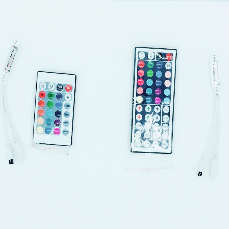 SMD RGB Светодиодные ленты Light 5050 2835 10 м 5 светодиод диод гибкой DC регулятор 12 В