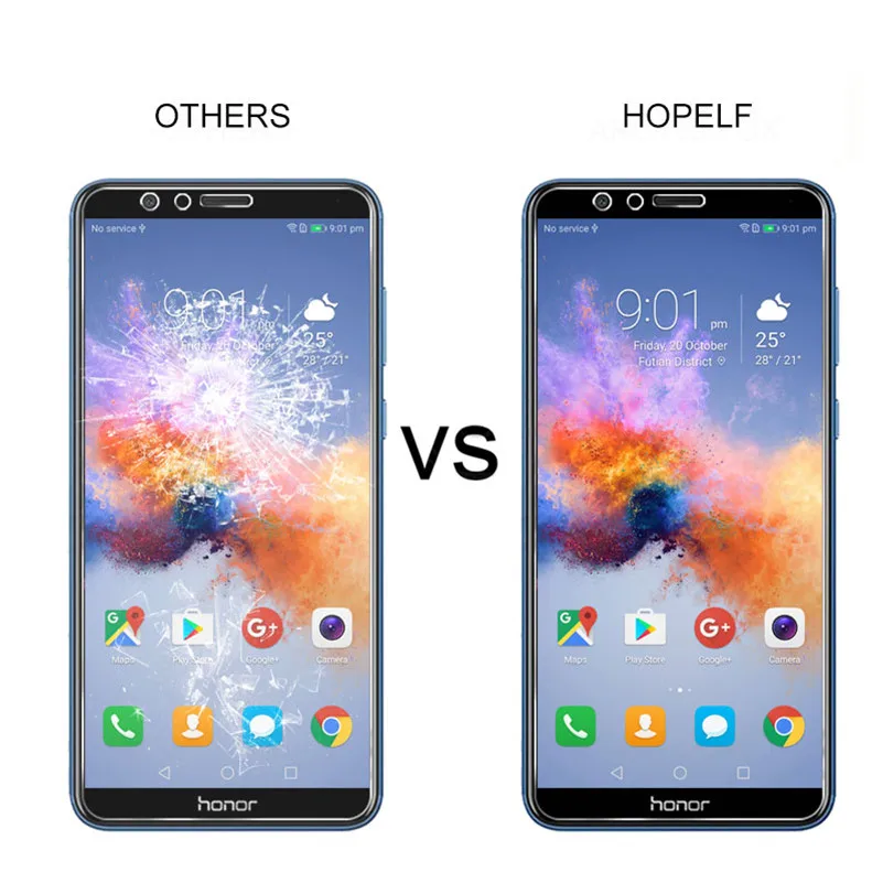 2.5D 0 26 мм 9H Премиум Закаленное стекло для Huawei Honor 7X защита экрана закаленная