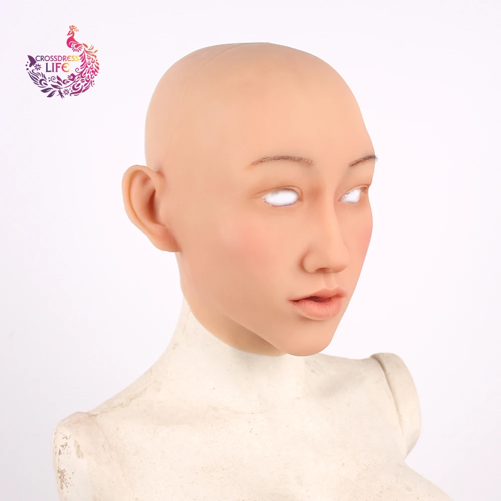 Crossdress Life Elanore angel face Реалистичная силиконовая женская маска маскарад вечеринка