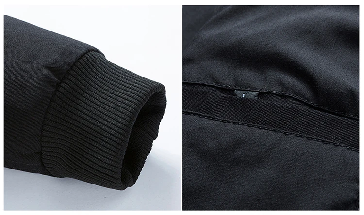 LONMMY куртка в стиле милитари Для мужчин пальто хлопка Stand collar Bomber Пальто Верхняя