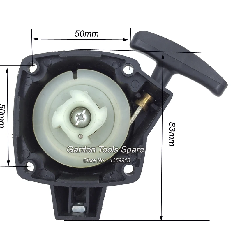 Детали для нарезки щеток cg260 bc260 26cc триммер травы легкий стартер|brush cutter parts|cutter