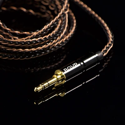 Гибридный кабель для наушников BGVP 5N 160 Core 2,5 мм 3,5 мм 4,4 мм DIY Aficionados MMCX, сменный Hi-Fi кабель для наушников DM6