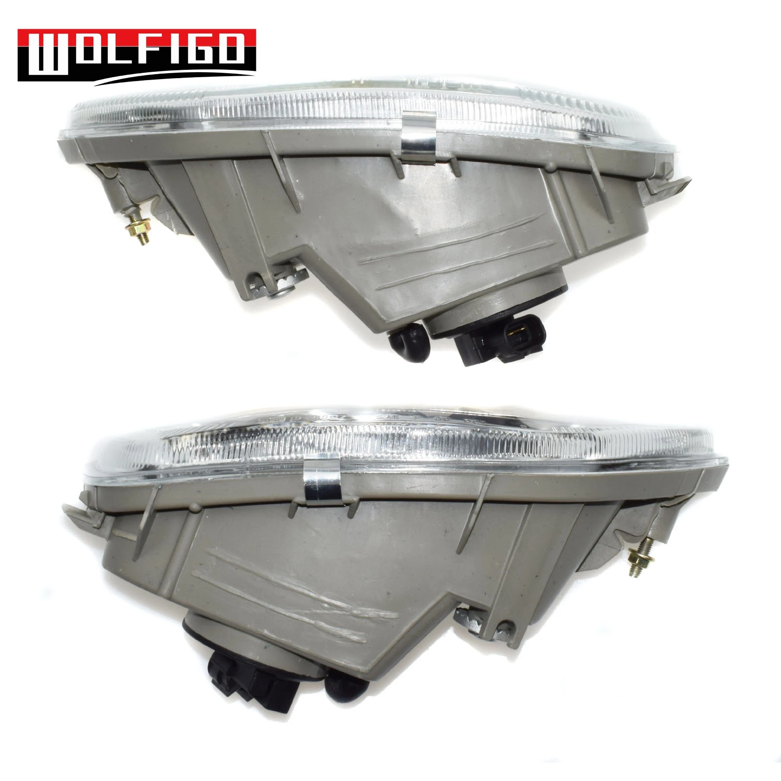 WOLFIGO для 2001-2002 Toyota COROLLA прозрачные линзы бампер для вождения Противотуманные фары LH RH левая правая сторона Новинка