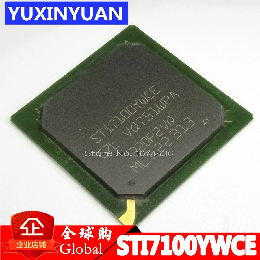 Stil100ywce stil100y stil7100 BGA 100% Новый недорогой набор для HDTV-top box декодер H.264/AVC и MPEG-2 1 шт. |