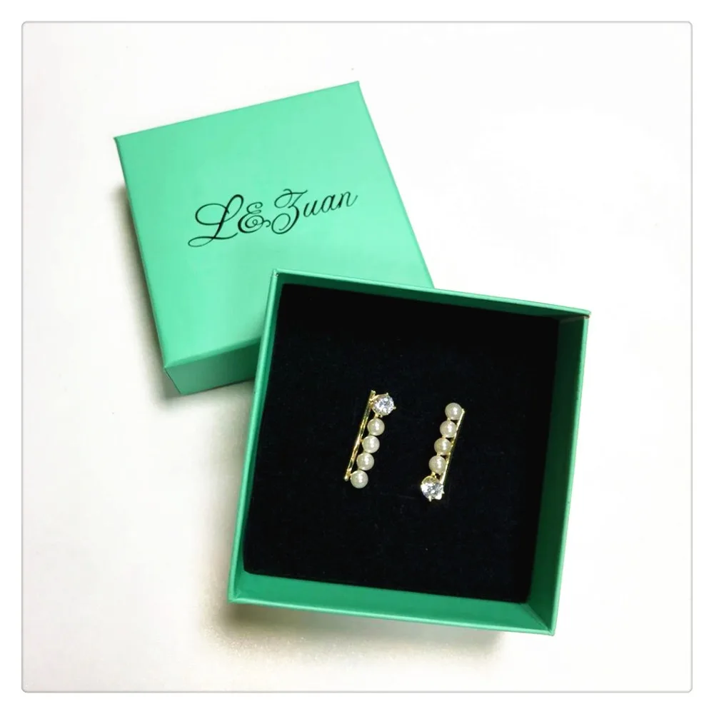 L&ampzuan Gold Plated OL Style Shell Pearls Stud Earrings for Woman S925 Silver Asymmetrical Stone Jewelry Elegant Gifts | Украшения и