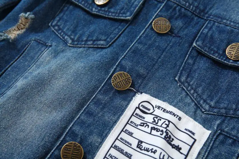 Boy Jacket coats for Kids Jeans Outerwear children Denim clothing boy hooded jackets spring autumn Boys Clothes 2-7 Years |