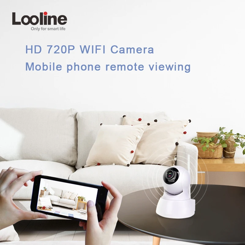 WI-FI Камера Беспроводной IP Wi-Fi CCTV Крытый веб-камера onvif looline обнаружения движения